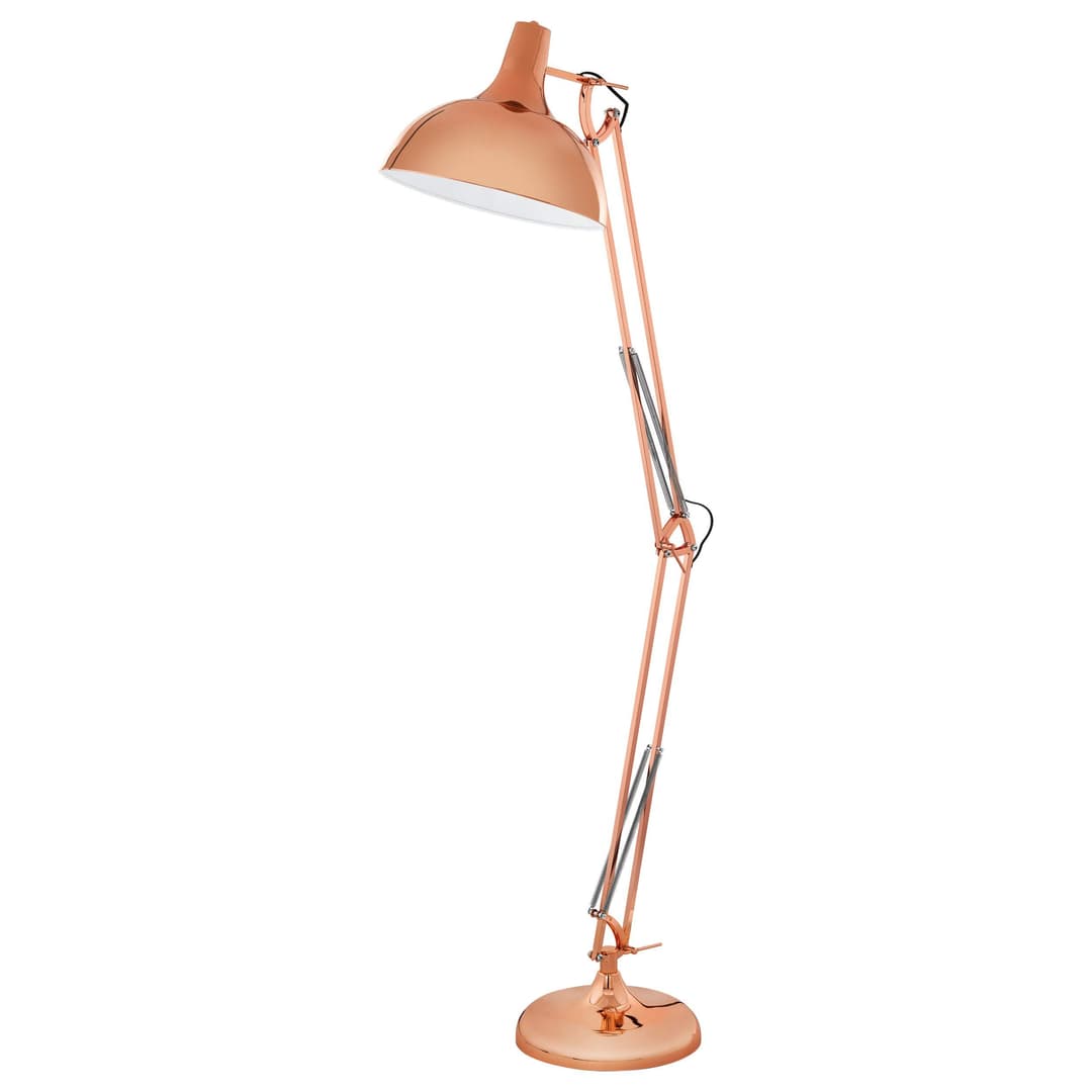 Eglo Borgillio Floor Lamp - Black - Image 1