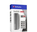 Verbatim Vx500 External SSD USB 3.2 Gen 2 480GB - Space Grey thumbnail 3