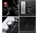MSI MPG A850G 850W ATX 3.0 Full Modular 80+ Gold PCIe 5.0 Compact Power Supply thumbnail 3