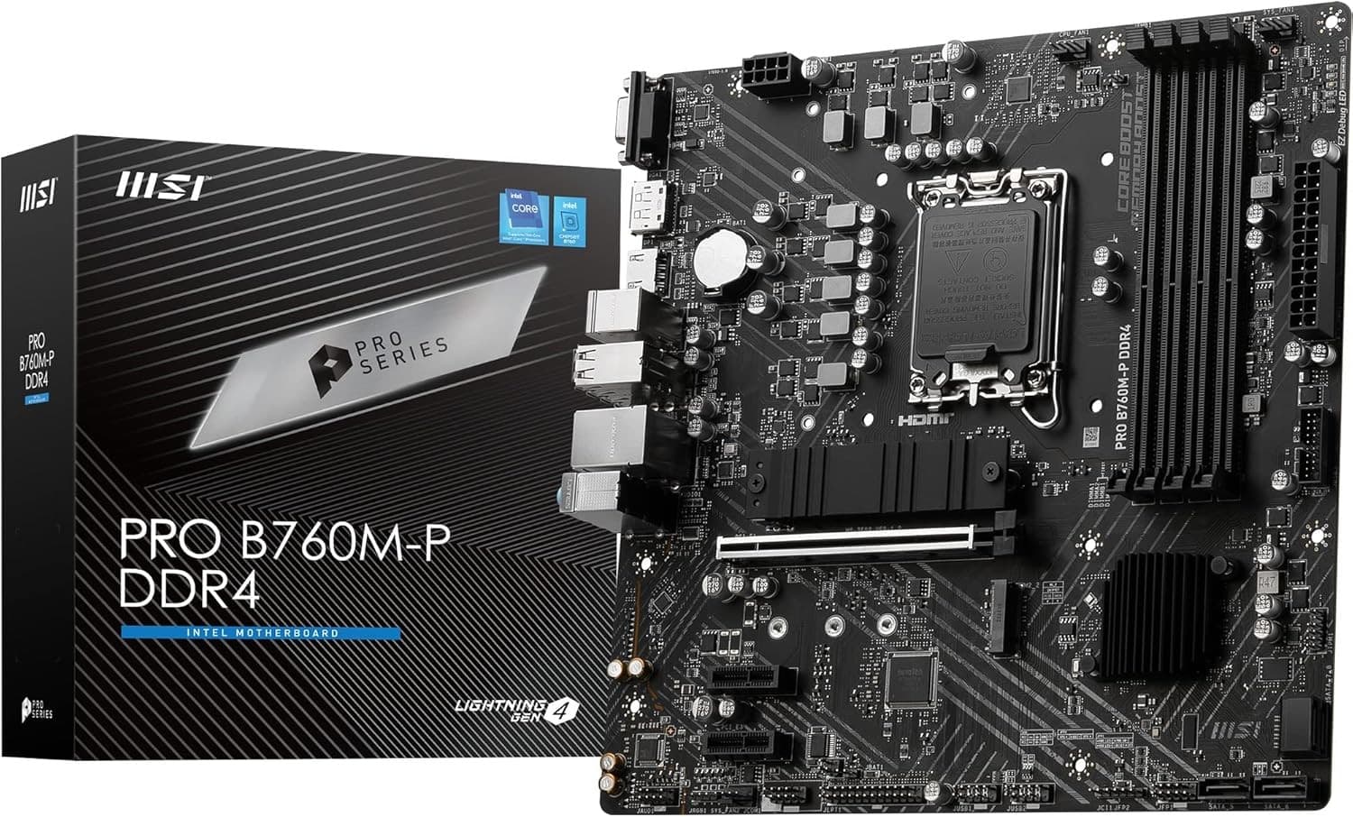 MSI PRO B760M-P Motherboard