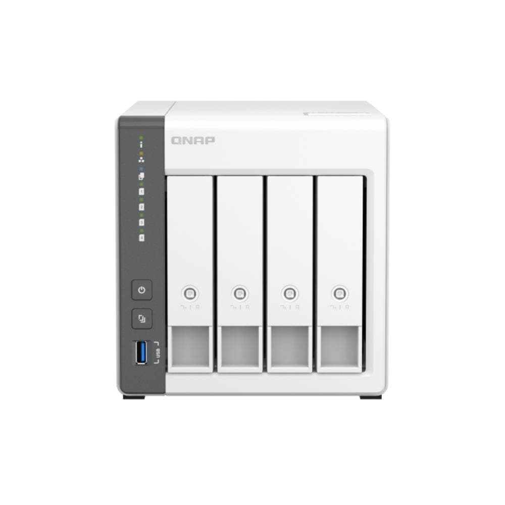 QNAP TS-433-4G 4-Bay NAS Server Tower ARM Cortex-A55 Quad-Core 2.0GHz 4GB RAM - Image 4