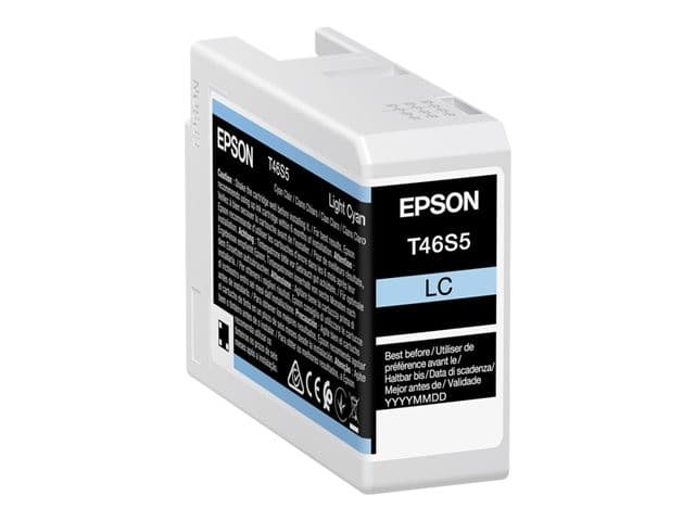 Epson T46S5 UltraChrome Pro10 25ml Ink Cartridge - Light Cyan