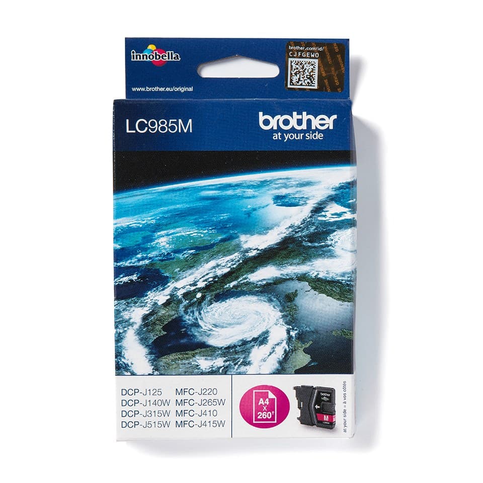 Brother LC985 Ink Cartridge - Magenta - Image 1