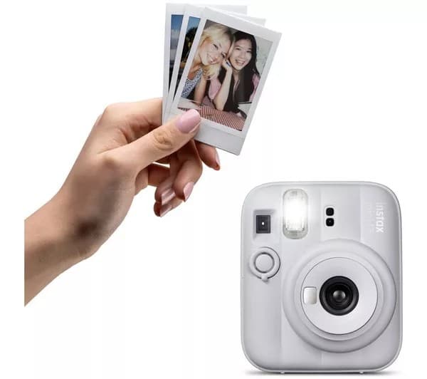 INSTAX mini 13 Instant Camera - Clay White - Image 6