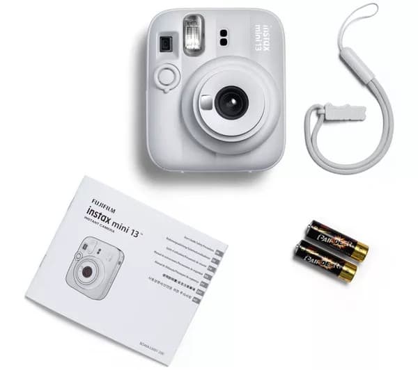 INSTAX mini 13 Instant Camera - Clay White - Image 8