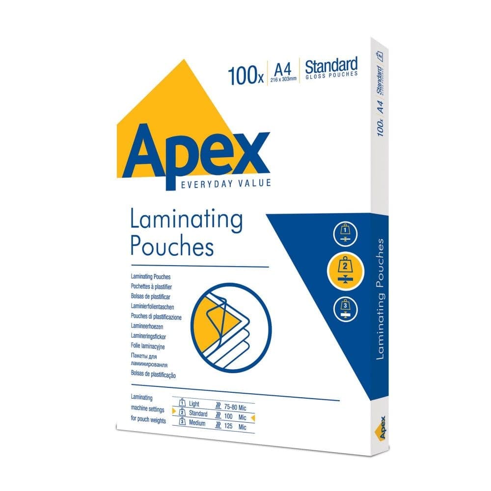 Fellowes Apex 6003301 A4 Pouch 100