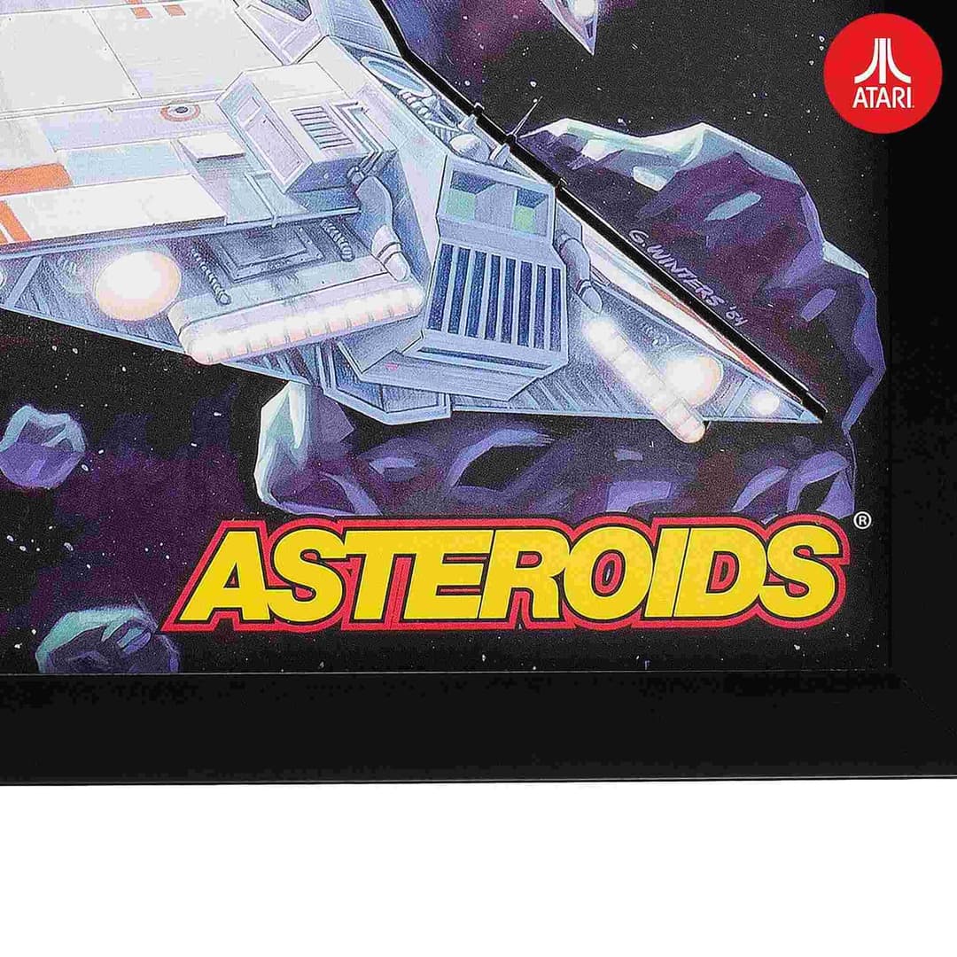 Official Atari 3D Wall Art - Asteroids Collection - Image 2