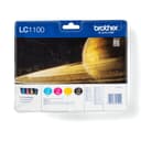 Brother LC1100VALBP Original Ink Cartridge Value Pack - Black, Cyan, Magenta, Yellow thumbnail 1