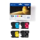 Brother LC1100VALBP Original Ink Cartridge Value Pack - Black, Cyan, Magenta, Yellow thumbnail 3