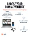 HP Poly Voyager Focus 2 UC USB-A Headset thumbnail 3