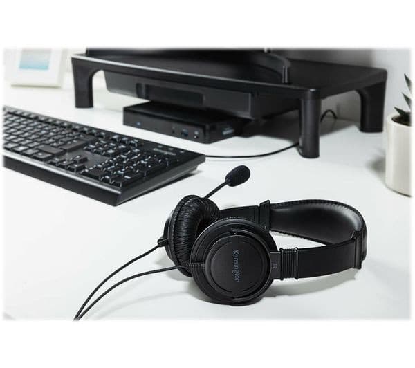 KENSINGTON K97601WW USB Headset - Black - Image 5