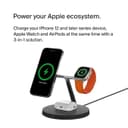 Belkin BOOST CHARGE PRO 3-in-1 Wireless Charging Pad with MagSafe 15W Black thumbnail 3