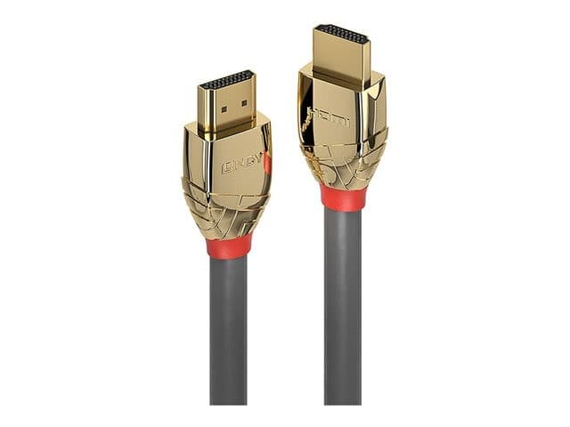 Lindy Gold Line HDMI Cable 2m Grey - Image 2