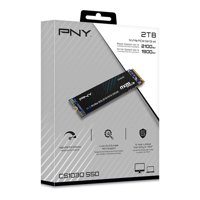 PNY CS1030 2 TB M.2 2280 PCI Express 3.0 NVMe Internal SSD - Image 2