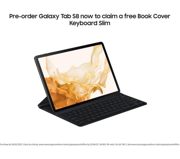 Samsung Galaxy Tab S8 11" Tablet 5G 256GB - Graphite - Image 8