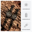 Garmin Instinct 3 Tactical Edition Solar Smartwatch 45mm Black thumbnail 3