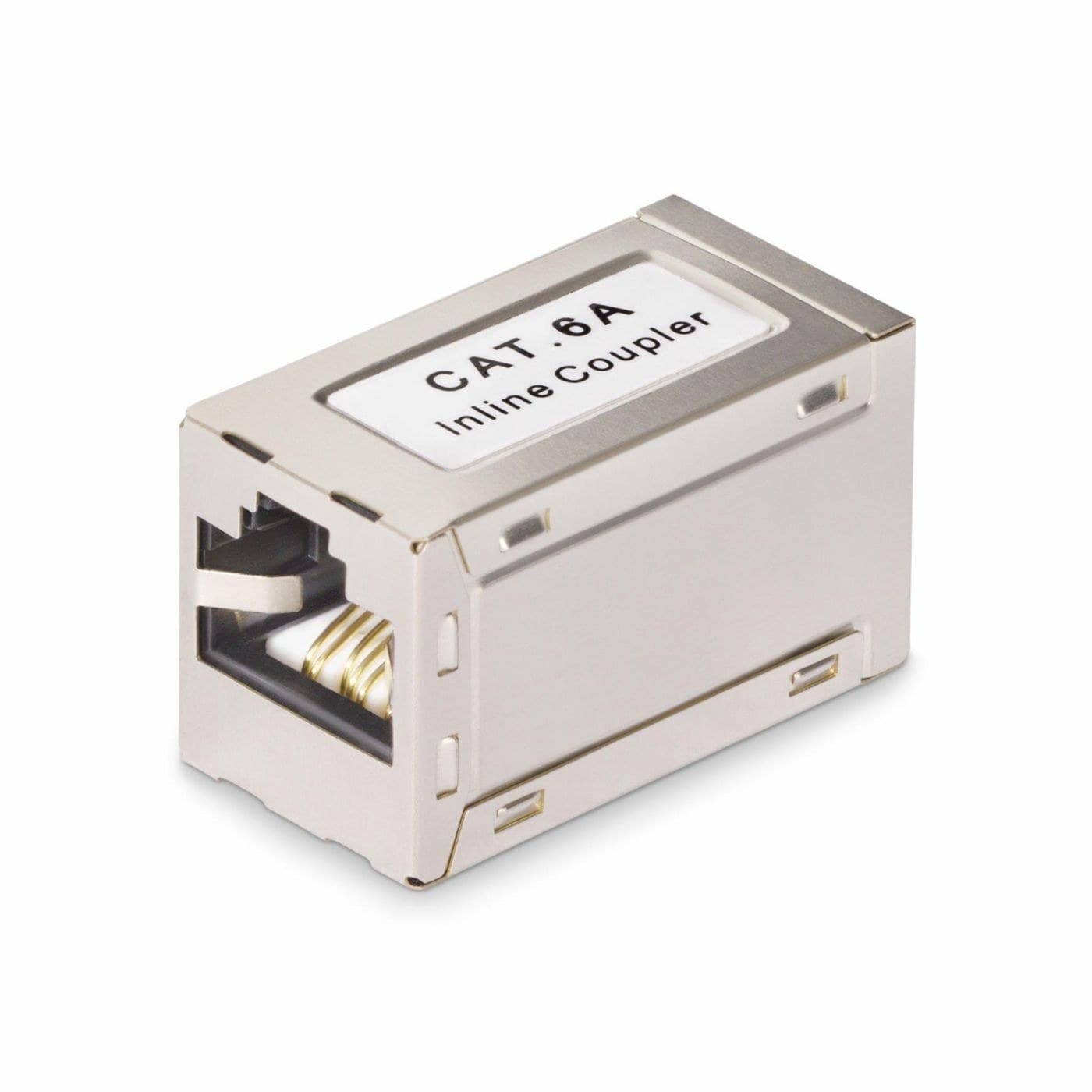 Shielded RJ45 Coupler, Inline