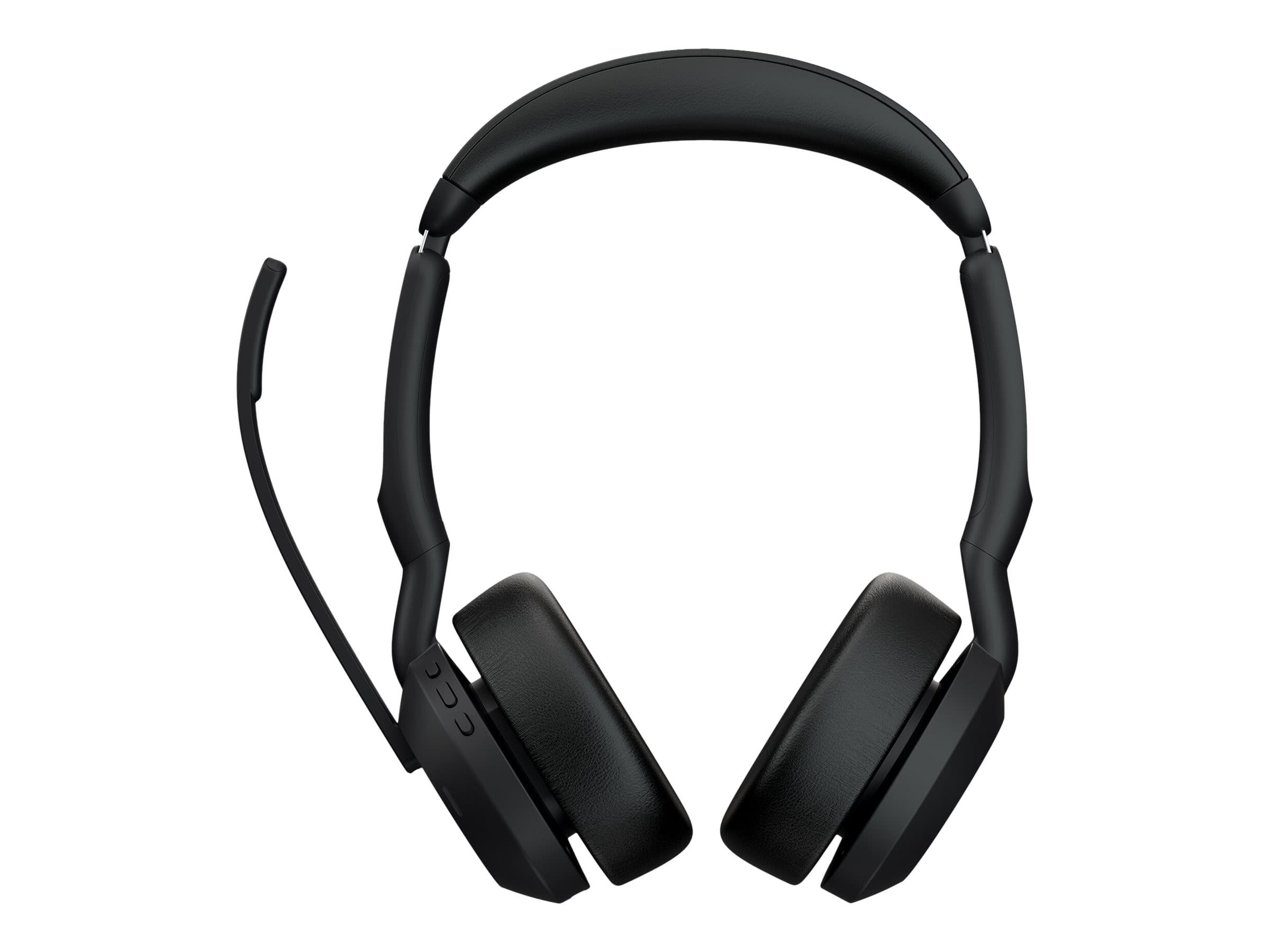 Jabra Evolve2 55 UC Stereo - headset - USB-C, USB-A - with charging stand