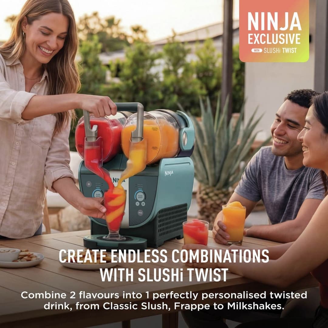 Ninja SLUSHi Twist Frozen Drink Maker - Green - Image 3