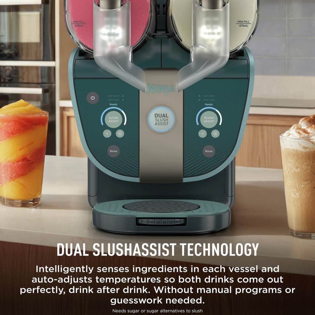 Ninja SLUSHi Twist Frozen Drink Maker - Green - Image 5