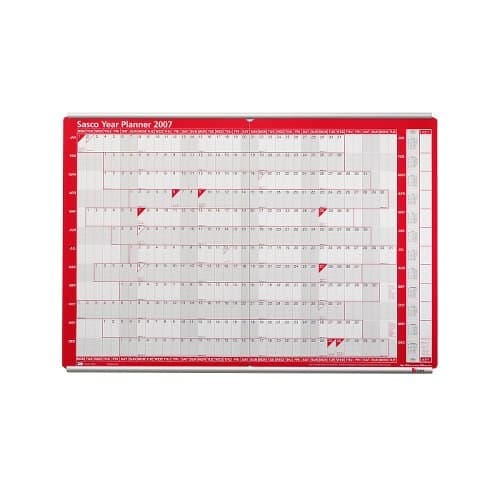 Nobo Sasco Mounted Year Planner Track