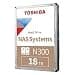 Toshiba N300 18TB Internal NAS Hard Drive, 3.5'' SATA HDD, 7200 RPM, 24/7 Operation, Supports 1-8 Bay Systems, 128MB Cache, 180TB/Year workload, 3yr Warranty (HDEXZ10ZNA51F). thumbnail 2