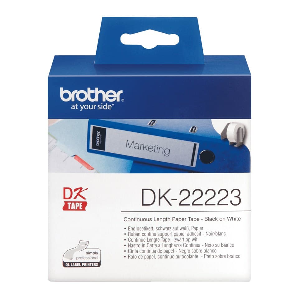 Brother DK-22223 printer label White - Image 2
