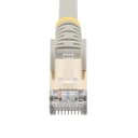 StarTech.com 7m CAT6a Ethernet Cable - 10 Gigabit Shielded Snagless RJ45 100W PoE Patch Cord - 10GbE STP Network Cable w/Strain Relief - Grey Individually Tested/Wiring is UL Certified/TIA thumbnail 3
