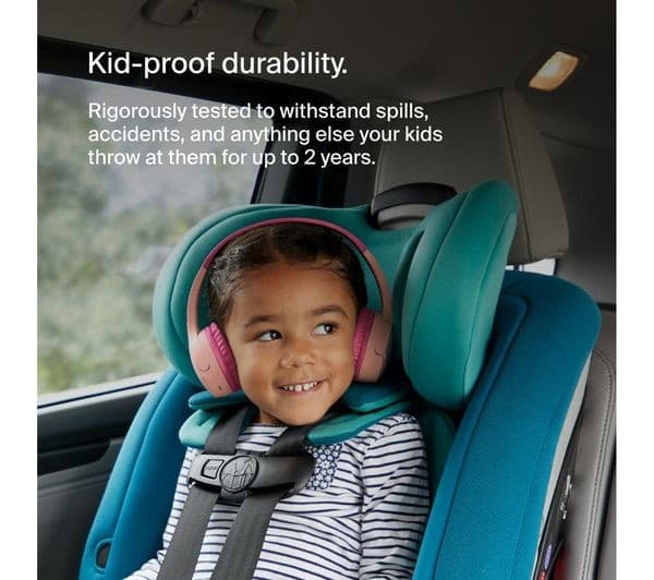 Belkin SoundForm Mini Wireless On-Ear Kids Headphones - Pink - Image 5