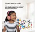 Belkin SoundForm Mini Wireless On-Ear Kids Headphones - Pink thumbnail 8