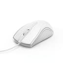 Hama MC-200 Wired Optical Mouse, 3 Buttons, 1200 DPI, USB-A - White thumbnail 1