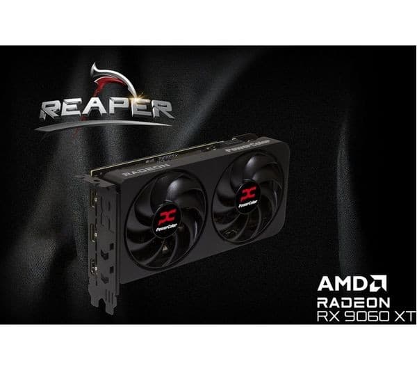 POWERCOLOR Radeon RX 9060 XT Reaper 8 GB GDDR6 Graphics Card - Image 5