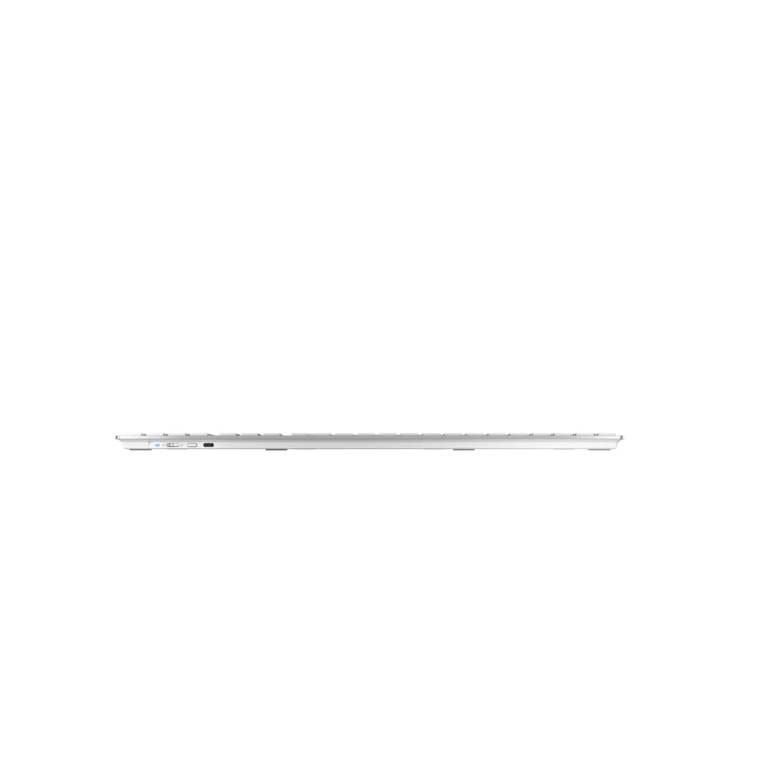 CHERRY DW 9100 Slim Wireless Desktop Set - Silver/White - Image 4