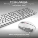 CHERRY DW 9100 Slim Wireless Desktop Set - Silver/White thumbnail 7