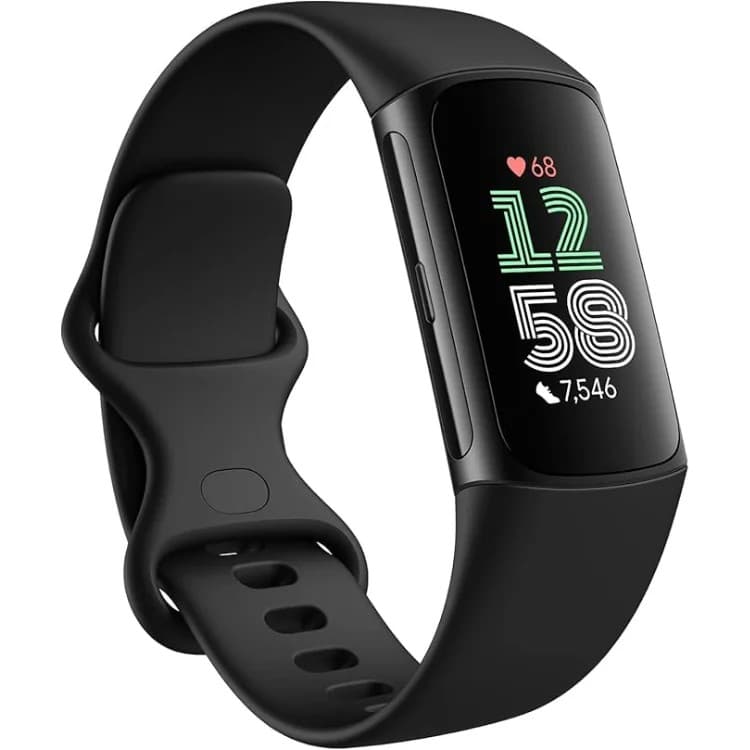 Fitbit Charge 6 Fitness Tracker Obsidian - Image 1