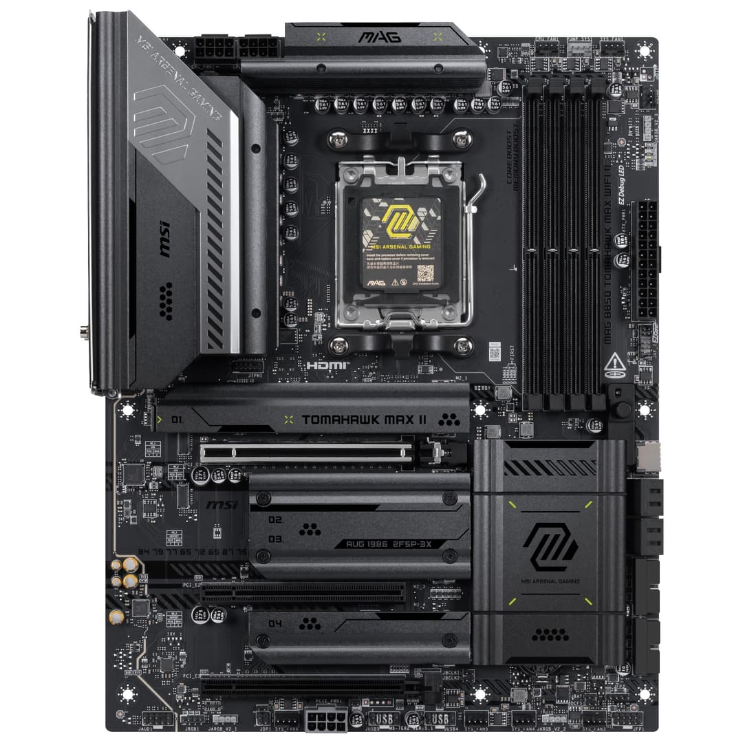 MSI MAG B850 TOMAHAWK MAX WIFI II DDR5 Socket AM5 ATX motherboard - Image 2