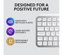 Logitech MX Keys Mini Wireless Illuminated Keyboard - Pale Grey, UK Layout thumbnail 5
