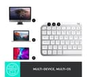 Logitech MX Keys Mini Wireless Illuminated Keyboard - Pale Grey, UK Layout thumbnail 8
