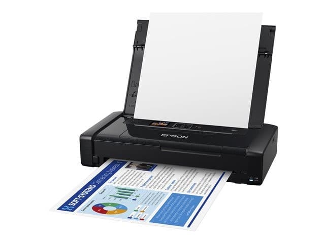 Epson WorkForce WF-110W A4 Colour Wireless Portable Inkjet Printer - Image 1