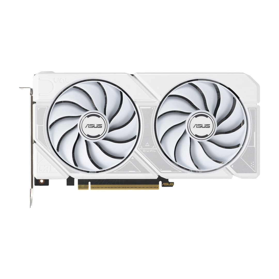 ASUS Dual GeForce RTX 5060 Ti OC Edition 16GB GDDR7 Graphics Card - White - Image 2