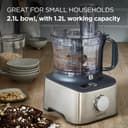 Kenwood Multipro Compact+ FDM312 SS 5-in-1 Compact Food Processor with Digital Weighing 800W 2.1L - Stainless Steel thumbnail 4