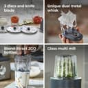 Kenwood Multipro Compact+ FDM312 SS 5-in-1 Compact Food Processor with Digital Weighing 800W 2.1L - Stainless Steel thumbnail 6