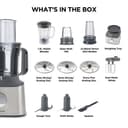 Kenwood Multipro Compact+ FDM312 SS 5-in-1 Compact Food Processor with Digital Weighing 800W 2.1L - Stainless Steel thumbnail 7