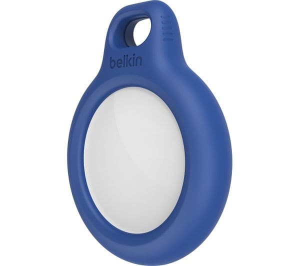 Belkin Secure Holder with Key Ring for AirTag - Blue - Image 1