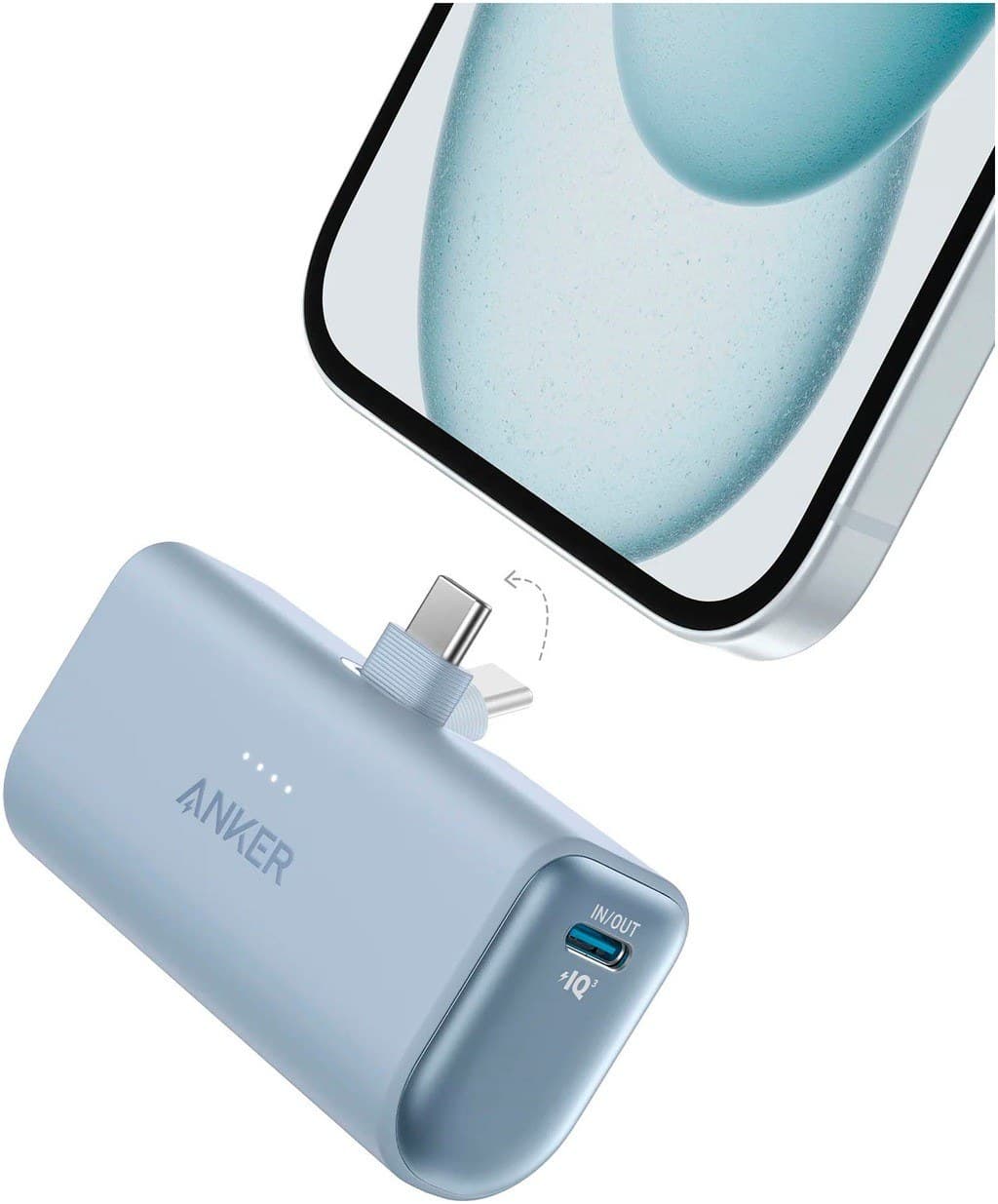 Anker Nano Power Bank 5,000mAh - Blue - Image 2