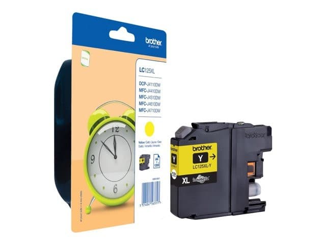 Brother LC125XLY - Super High Yield - yellow - original - ink cartridge - Image 4