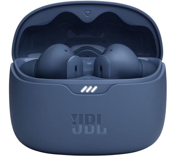 JBL Tune Beam Wireless Bluetooth Noise-Cancelling Earbuds - Blue - Image 7