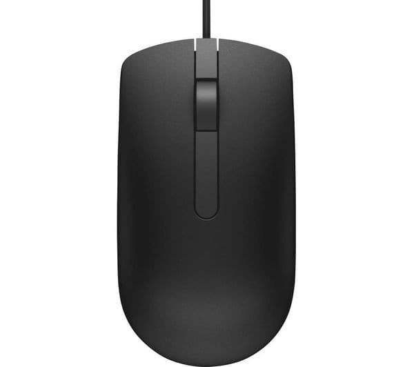 Dell MS116 Wired Optical Mouse 1000 DPI USB - Black - Image 2