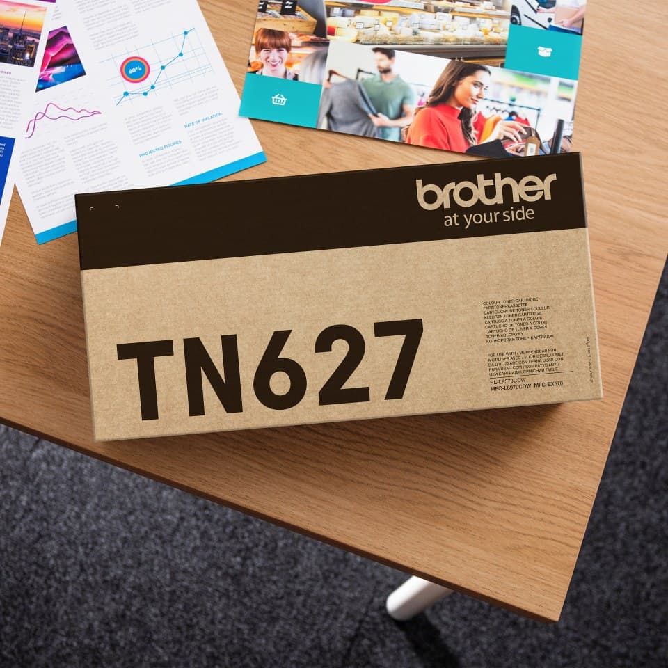 Brother TN-627Y Ultra High Yield Toner Cartridge 1 pc(s) Original Yellow 10,000 Pages - Image 4