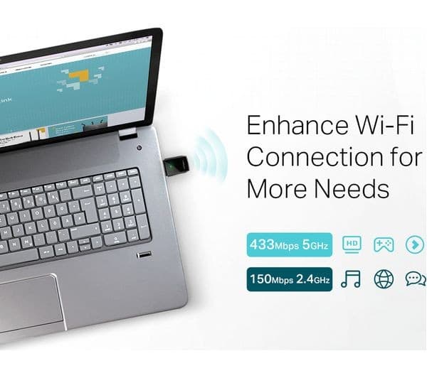 TP-Link Archer T2U V3 USB WiFi Adapter - Image 5